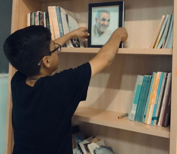 افتتاح کتابخانه پایگاه بسیج حضرت صاحب الزمان (عج)