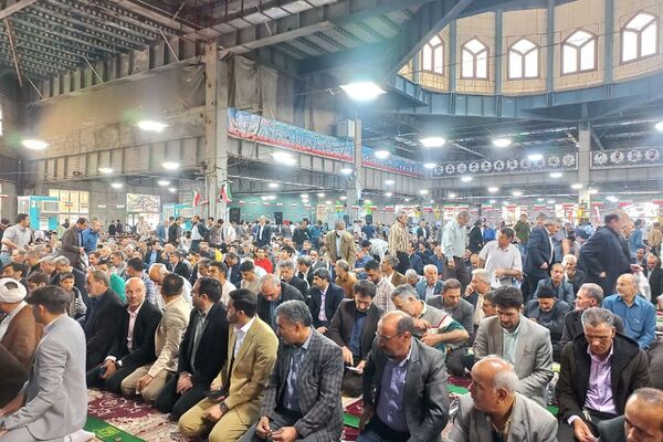 برگزاری نماز عید سعید فطر در مصلی بزرگ نسیم‌شهر