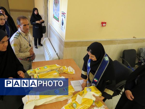 اردوی تمشک دختران بجنورد در اردوگاه شهید چمران 