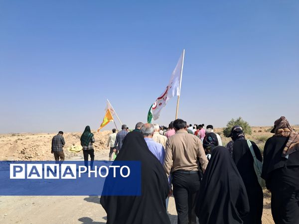 ویژه برنامه پیاده‌روی حرم تا حرم در برخوار