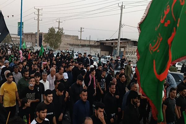 خروش کاروان پیاده‌روی یکصدهزار نفری «مشایه اهواز» 