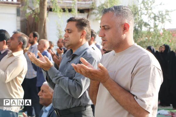 شکوه بندگی در عید قربان؛ فهرج یکپارچه غرق در نیایش شد