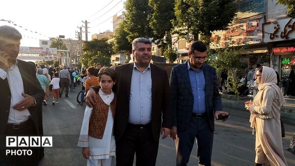 جشن بزرگ 2 کیلومتری غدیر در شهر هشتگرد