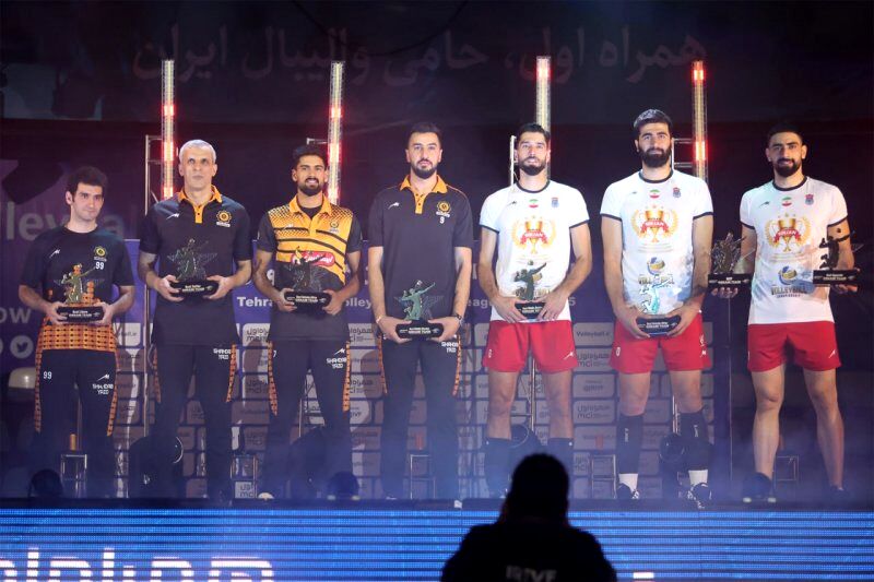 شهداب یزد نائب قهرمان لیگ برتر والیبال شد