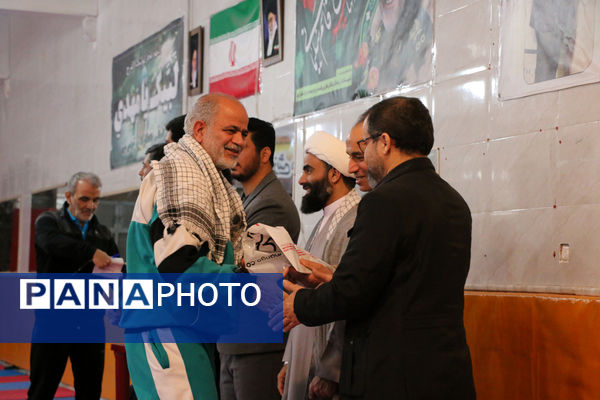 بزرگداشت پنجمین سالگرد سردار شهید سلیمانی در باشگاه ورزشی ذوالفقار قم