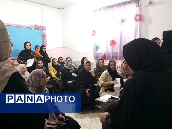 جشن شکوفه‌های دبستان ناهیدنخودی نیشابور