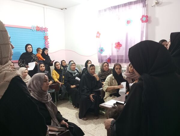 جشن شکوفه‌های دبستان ناهیدنخودی نیشابور