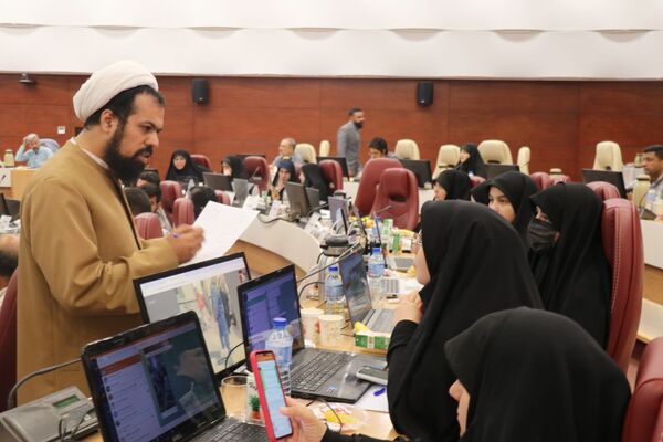 اتاق کنترل وضعیت ستاد انتخابات شهر مشهد در دور دوم انتخابات ریاست جمهوری 