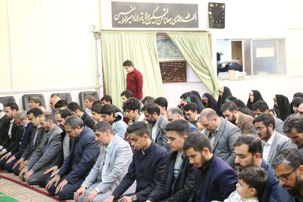 ضیافت افطاری در آیین شکرانه میدان چهارده صفر دو