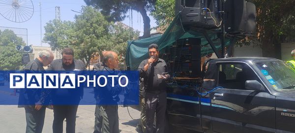 برپایی پرشور مراسم عزاداری سیدالشهدا در خیابان‌های نیشابور 