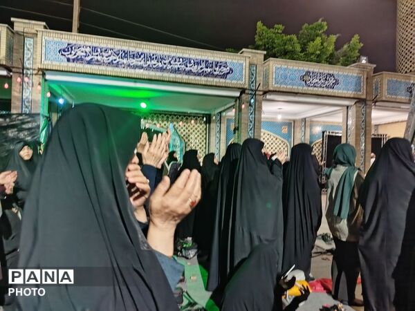 نود شب استقامت و پایداری مردم رجایی شهر کرج