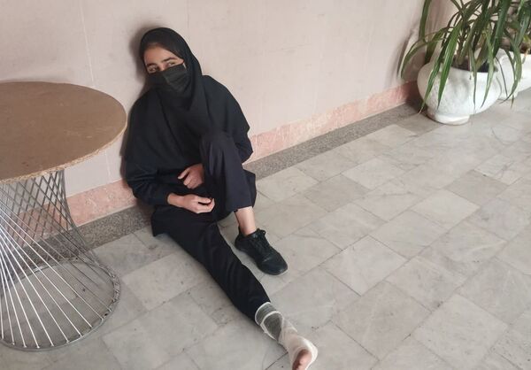اجرای مانور زلزله در هنرستان شهید شهیدی خلیل آباد 