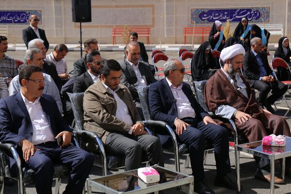 افتتاح آموزشگاه ۱۲ کلاسه شهید آیت الله آل هاشم 