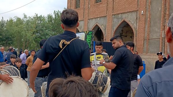 پیاده‌رویی جاماندگان اربعین در محمدشهرکرج 