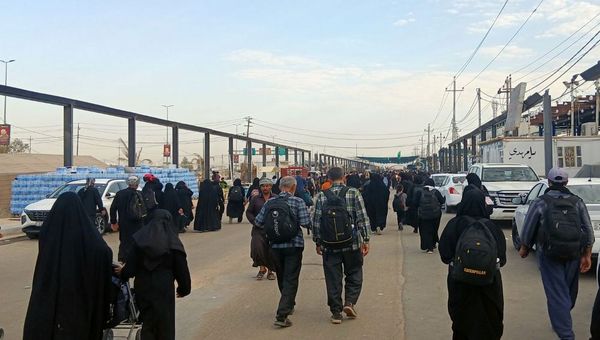  پیاده‌روی اربعین از نجف تا کربلای معلی 