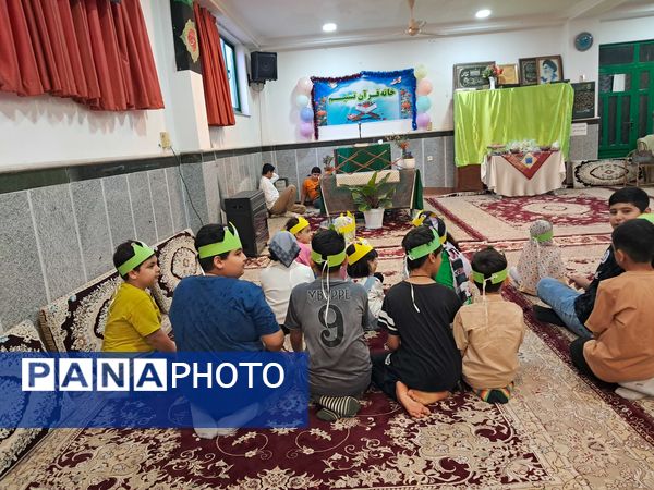 جشن اختتامیه خانه قرآن تسنیم در حسینیه اباذر