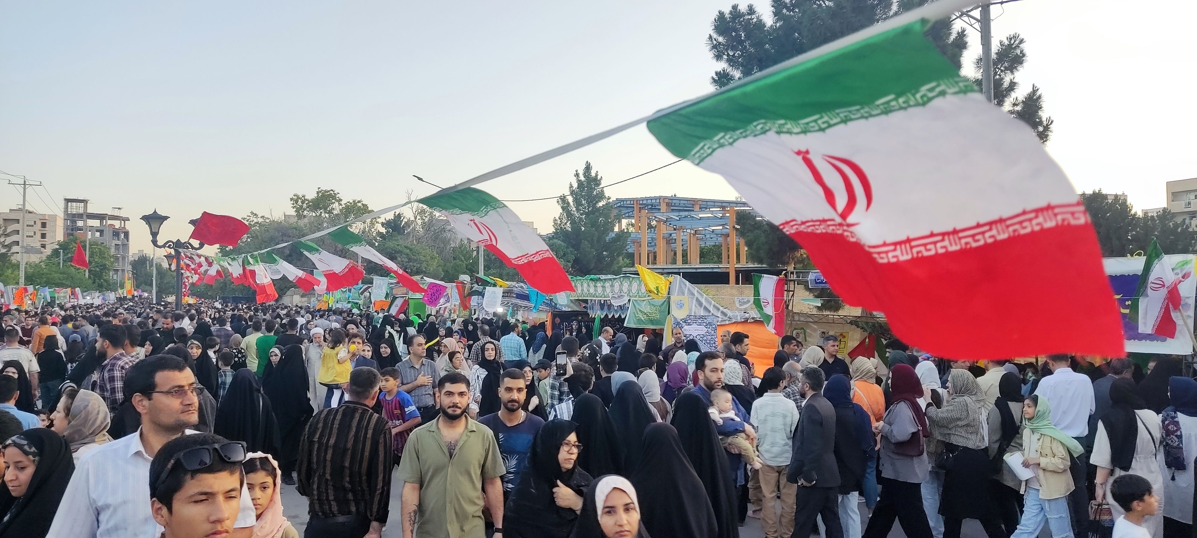 مراسم عید سعید غدیرخم در پارک مادر و کودک بجنورد