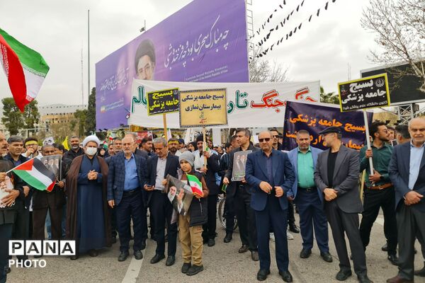 راهپیمایی روز قدس در شیراز