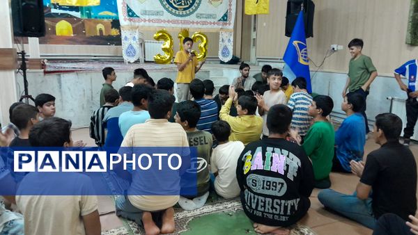 فعالیت هیات دانش‌آموزی در اردوی تشکیلاتی اتحادیه انجمن اسلامی نیشابور 