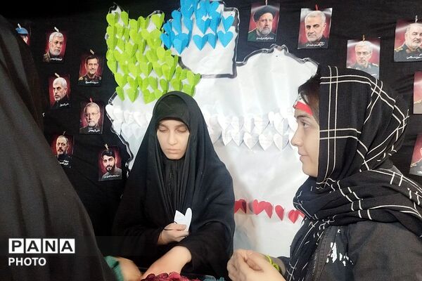 ادامه خدمت‌رسانی مواکب شهرری به تجمعات شبانه ضد صهیونیستی در میدان نماز 