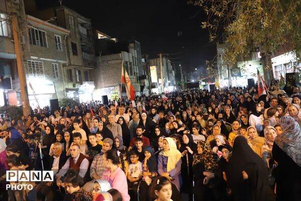 جشن بزرگ کیلومتری عید غدیر در خرمدشت