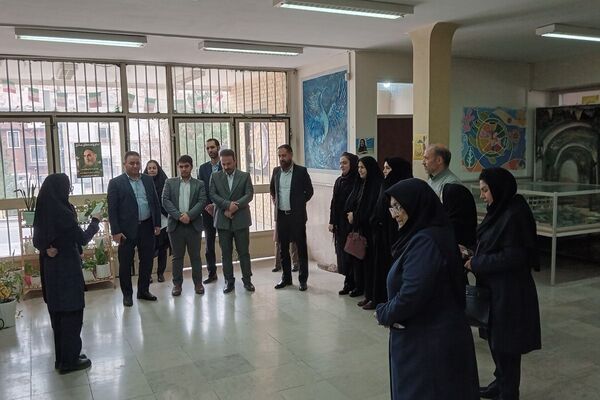 بازدید از هنرستان آفرینش پردیس