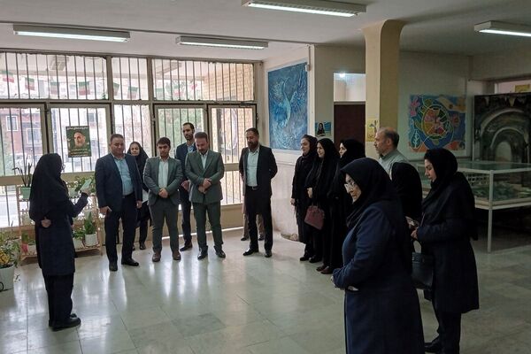 بازدید از هنرستان آفرینش پردیس