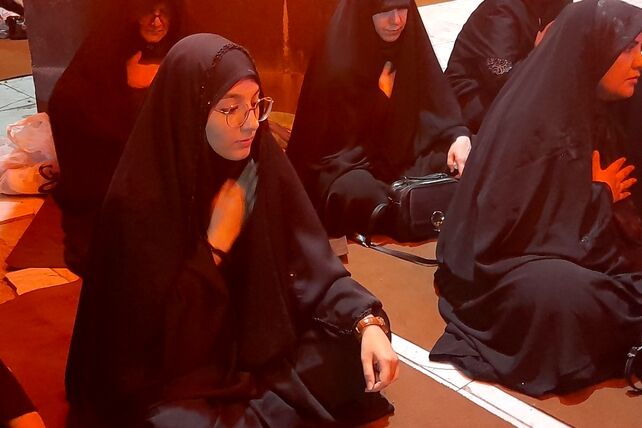 نوای حماسه حسینی در مزار شهدای گمنام نظرآباد 
