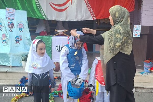 افتتاحیه المپیاد ورزشی درون‌مدرسه‌ای در مدرسه میقات