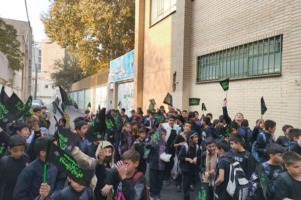 مراسم عزاداری نوگلان فاطمی در دارالقرآن حجت الاسلام قرائتی
