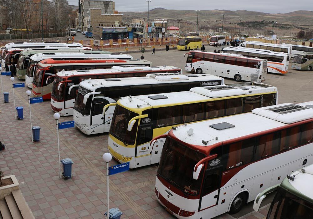 پیش‌بینی خدمات‌رسانی ۱۸۰۰ دستگاه اتوبوس به زائران رضوی در دهه پایانی ماه صفر 