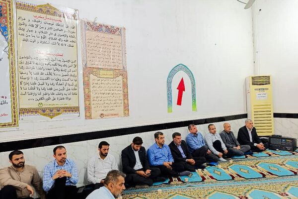 مراسم اولین سالگرد «شهید رئیسی» در حمیدیه