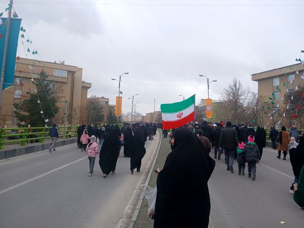 یوم الله ۲۲بهمن در همدان