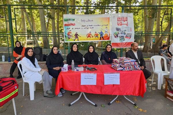 حضور دانش آموزان پویا و پر انرژی پردیس در «میدان پویا»