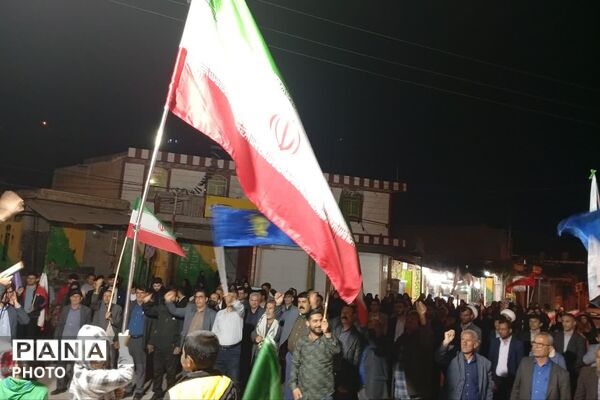 حضور پرشور فرهنگیان شهر قلعه رئیسی در شامگاه پنجاه و ششم پرشور تر از همیشه 