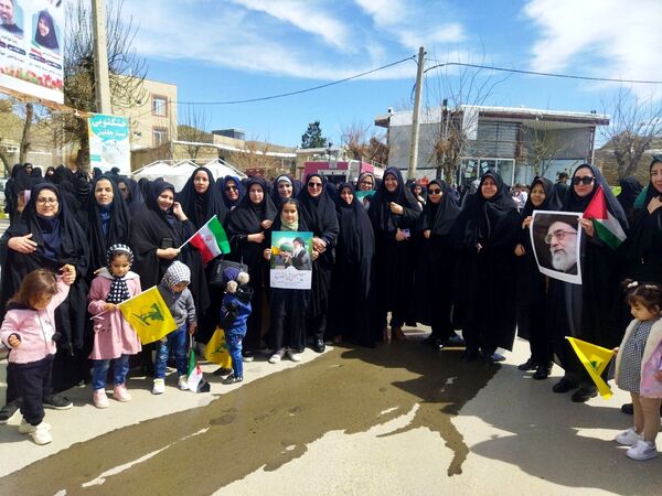 راهپیمایی روز جهانی قدس در شهر راز