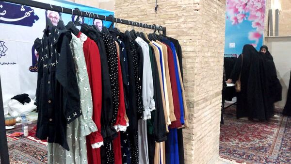  نمایشگاه حجاب و عفاف در کارخانه نوین شهرضا
