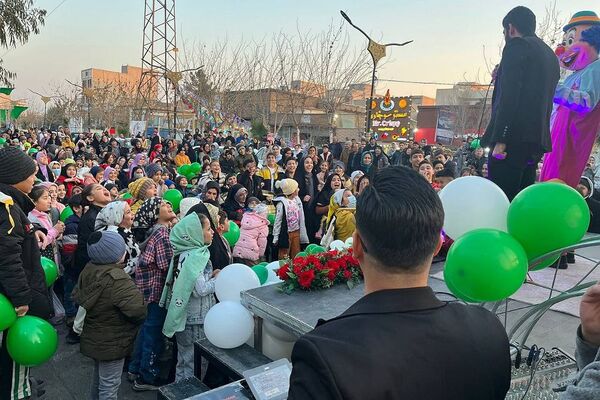 جشن بزرگ میلاد مولود کعبه در شهر قیامدشت ری یک