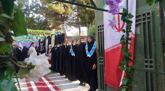 آغاز سال تحصیلی در مدرسه شاهد نصرت