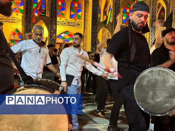 مراسم عزاداری شب تاسوعای حسینی در آمل