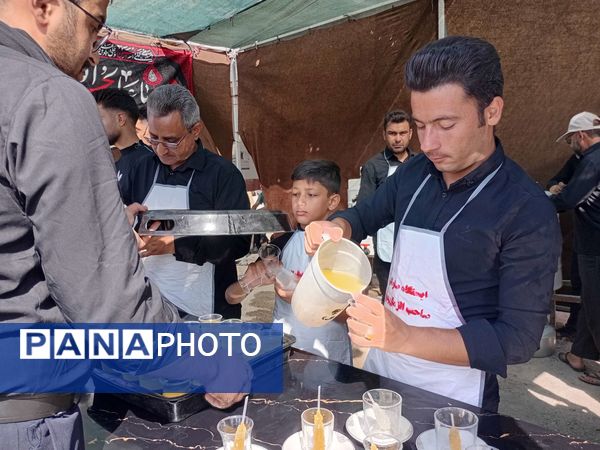 برپایی موکب اربعینی در خلیل آباد