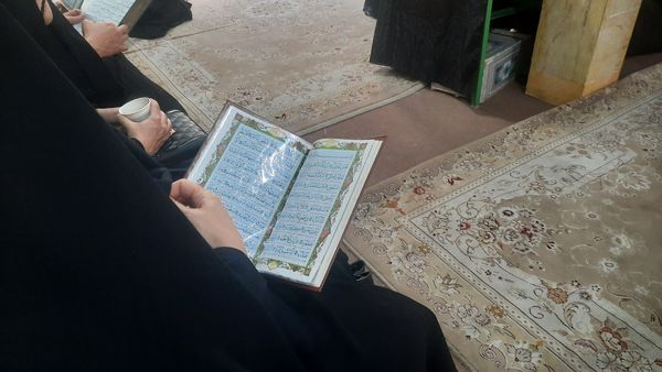مراسم هفتمین روز شهادت‌ سید مقاومت در ناحیه۶ مشهد 
