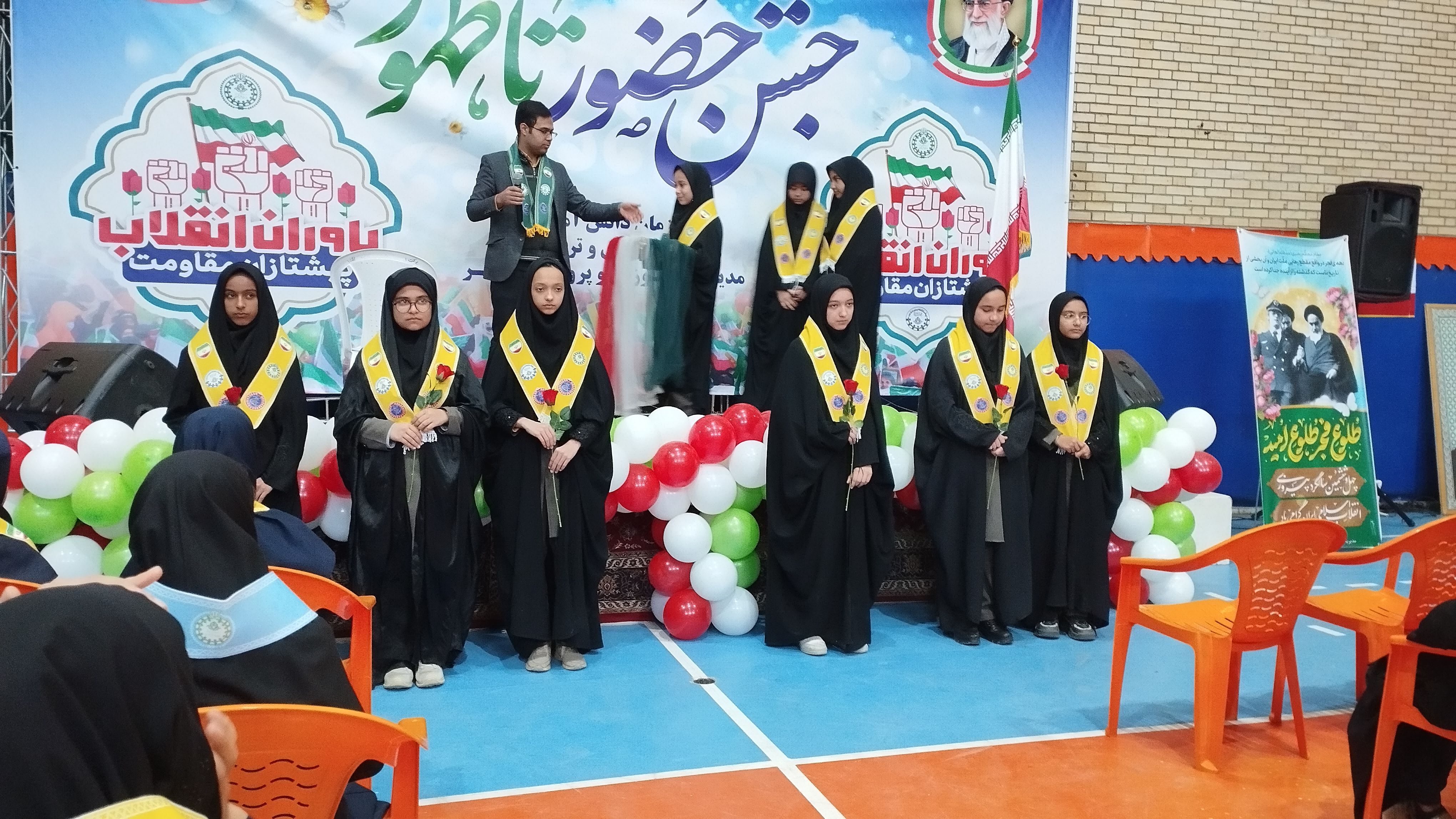 همایش یاوران انقلاب در شهرستان کاشمر 