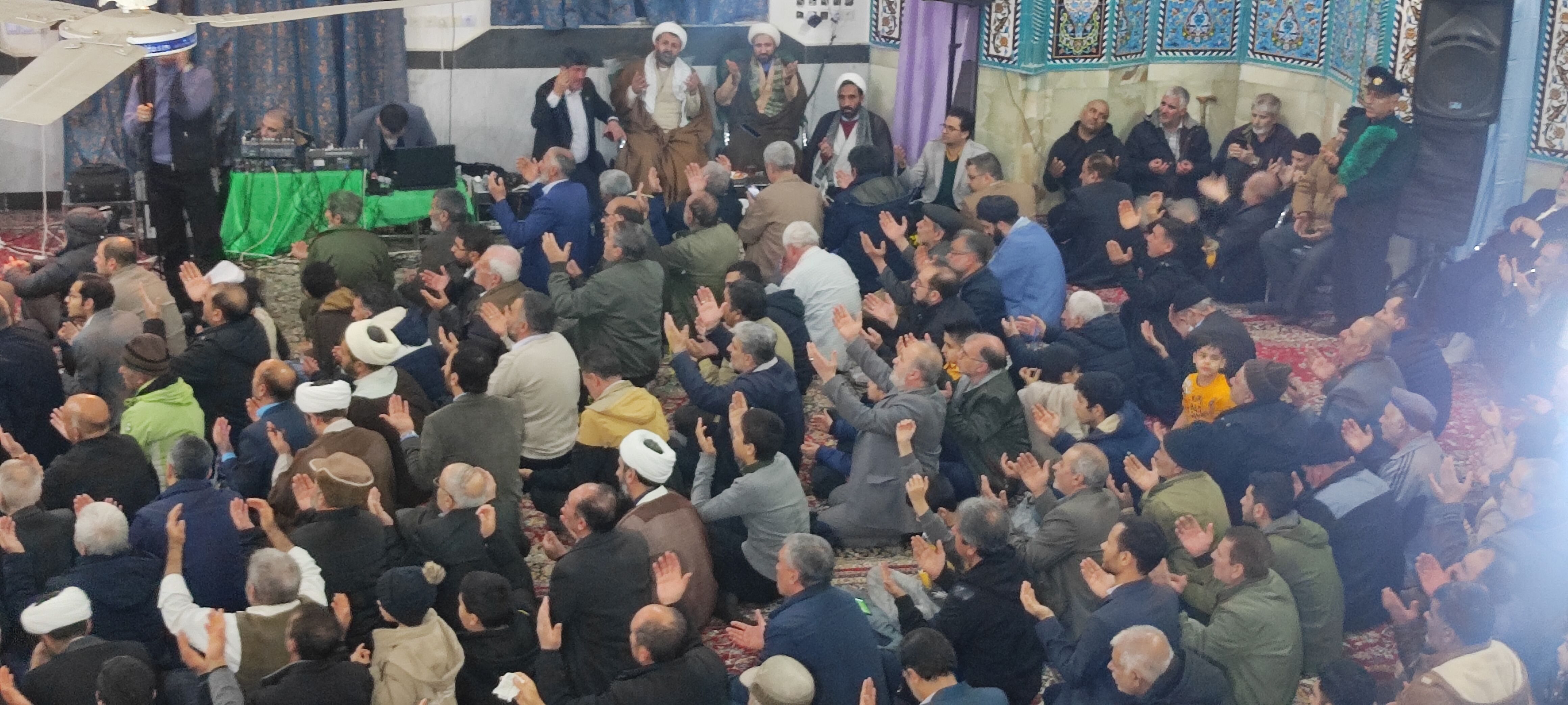 جشن بزرگ ولادت امام جواد (ع) در سالگرد عملیات کربلای پنج در بیت الجواد شیروان