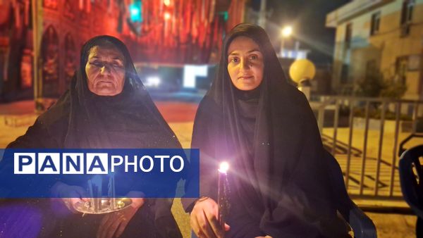 مراسم شام غریبان در شهرستان لنده