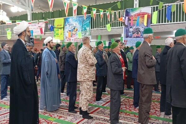 اقامه نماز جماعت ظهر و عصر در روز ۲۲بهمن  شهر بار نیشابور