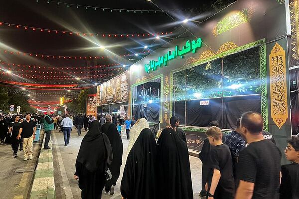 حال و هوای زیبای حرم امام رضا (ع) 