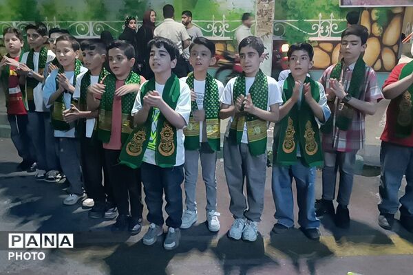 جشن ولایت در خیابانی که به نام غدیر نام گرفت