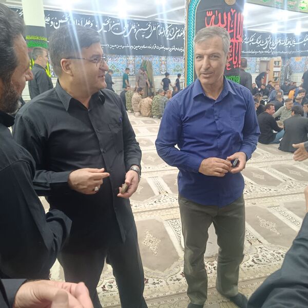 مراسم سوگواری، علم گردانی در روستای گرمدره 