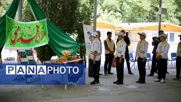 روز اول پیش اردوی ملی پیشتازان پسر سازمان دانش‌آموزی آذربایجان شرقی